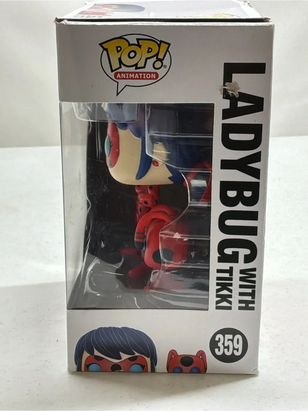 Funko Pop! Vinyl Miraculous Ladybug with Tikki #359 2018 Small Tear in Box